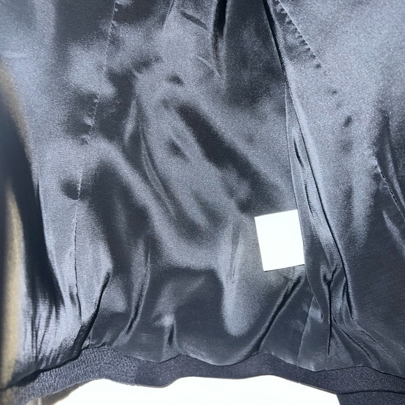 NWT Classiques Entier Women’s Sz L Black White Coat Jacket Blazer Long Sleeve - Picture 6 of 10